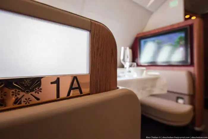 Самый лучший интерьер самолета Airbus A380