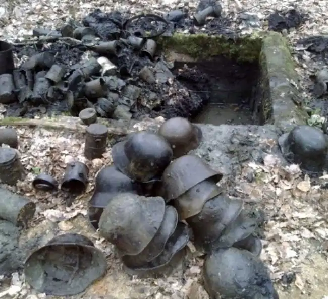 Письмо французского солдата помогло отыскать склад обмундирования времен Первой мировой войны