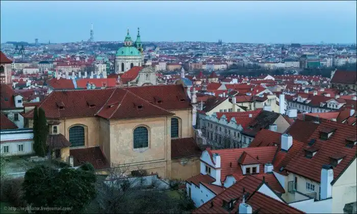 Ночная Прага