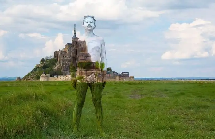 Необычный боди-арт от американского художника Трины Мерри