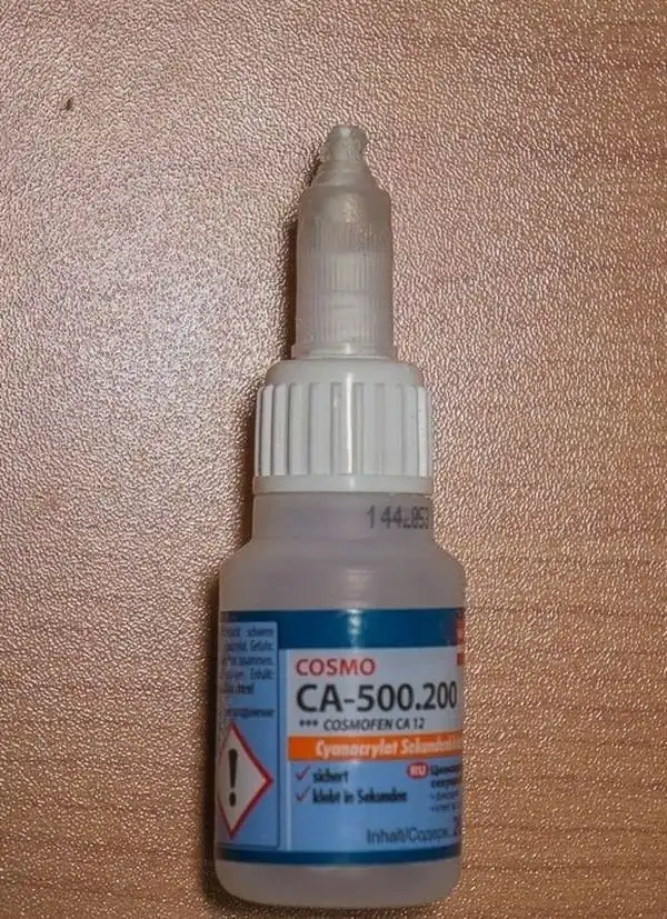 Кулибиным на заметку: сода+суперклей