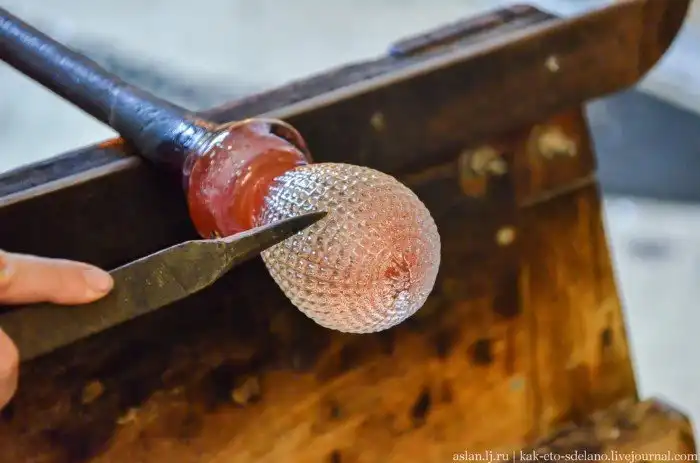 Как делают пузырьки в стекле