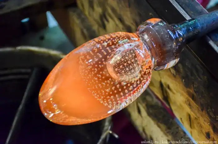 Как делают пузырьки в стекле