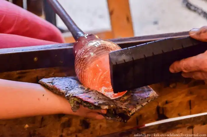 Как делают пузырьки в стекле