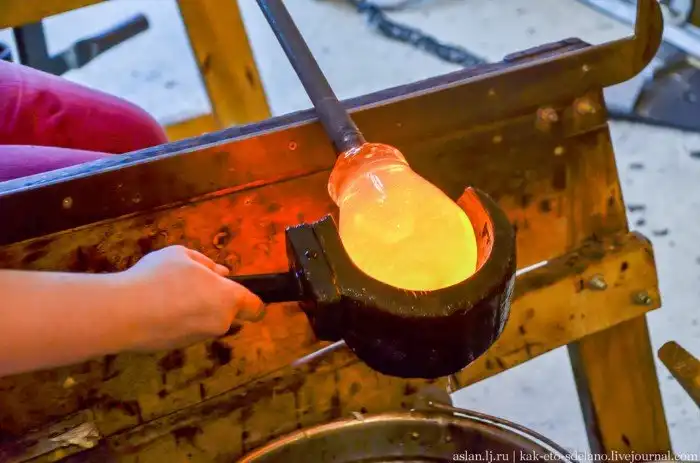 Как делают пузырьки в стекле