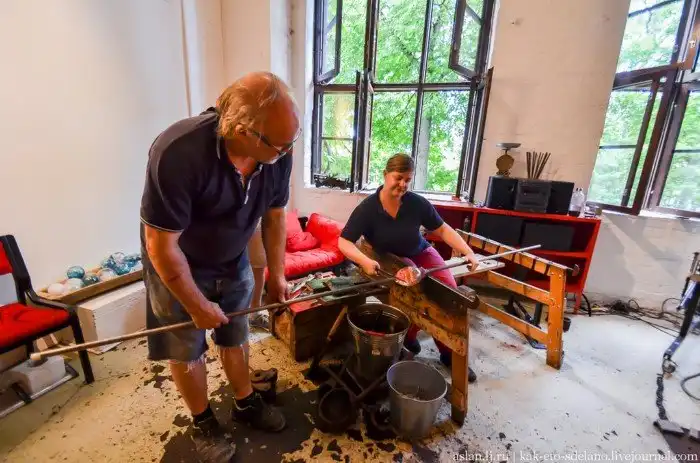 Как делают пузырьки в стекле