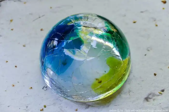 Как делают пузырьки в стекле