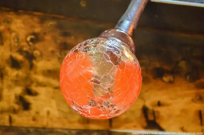 Как делают пузырьки в стекле