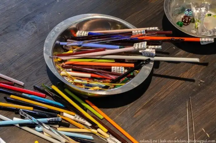 Как делают пузырьки в стекле