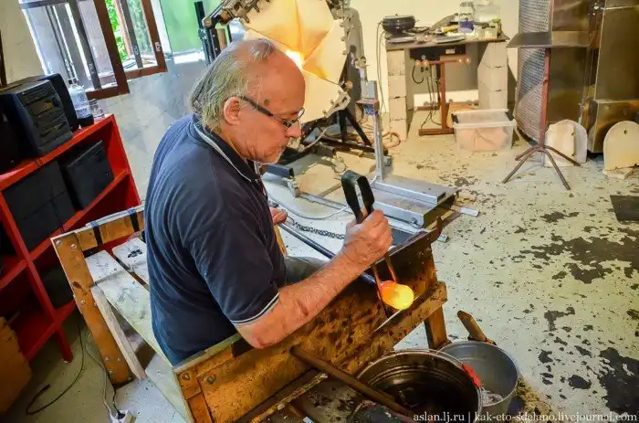 Как делают пузырьки в стекле