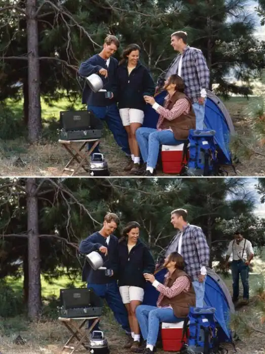 Веселые фотобомбы на основе снимков из фотостоков