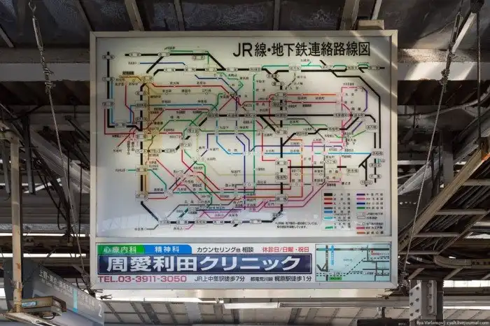 Как устроен токийский метрополитен