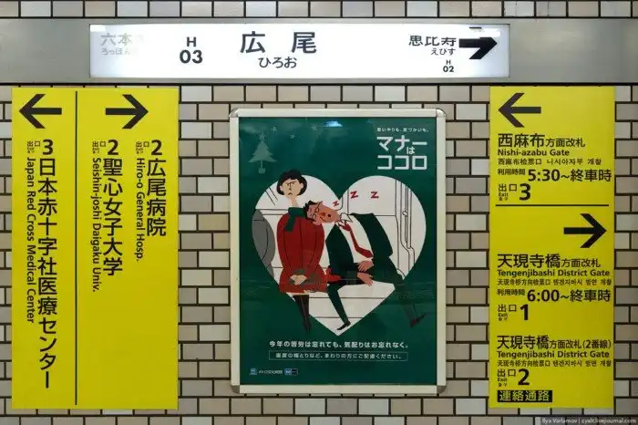 Как устроен токийский метрополитен