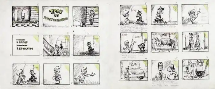 История создания мультфильма «Трое из Простоквашино»