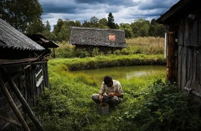 Жизнь в полузаброшенных деревнях Московской области