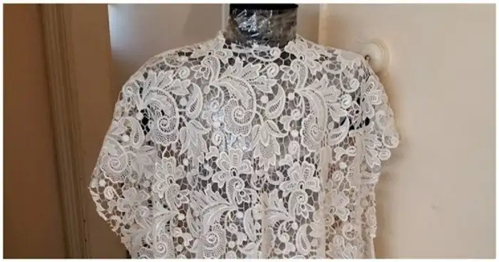 Невеста сама сшила себе свадебное платье, которое не отличить от дизайнерских моделей из салона