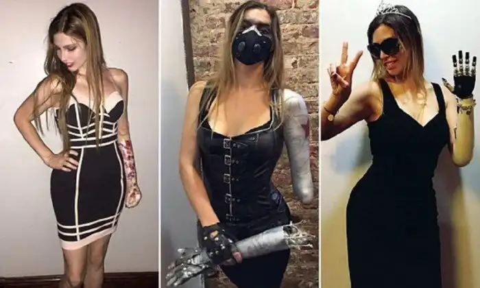 Учительница с протезом с удовольствием выступает в роли супергероинь