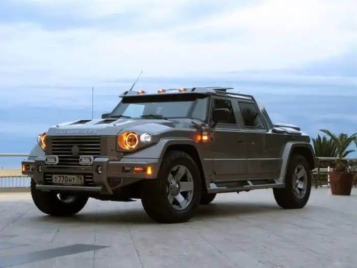 Русский внедорожник Комбат Т-98 восхитил иностранцев