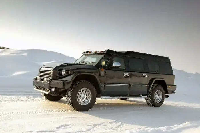 Русский внедорожник Комбат Т-98 восхитил иностранцев