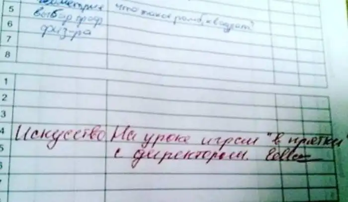 22 по-настоящему странных послания из школьных дневников
