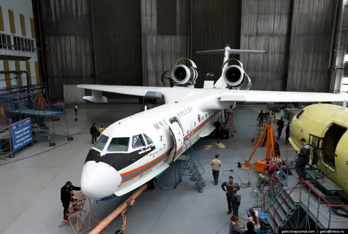 Как делают самолеты-амфибии