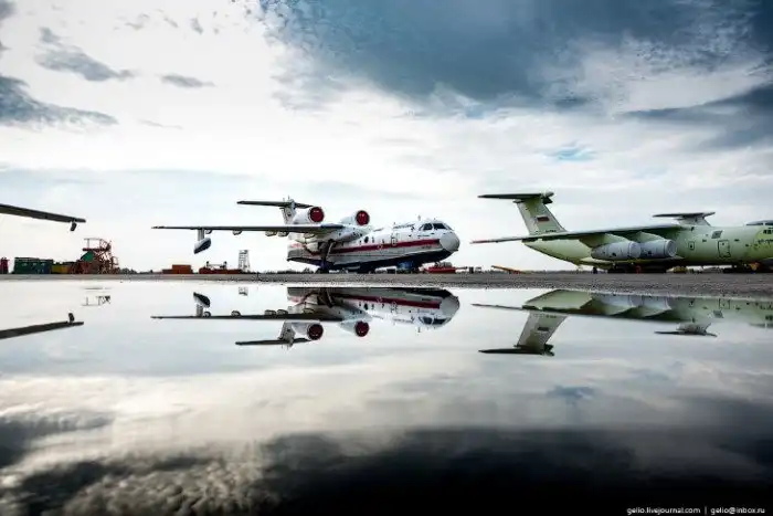 Как делают самолеты-амфибии