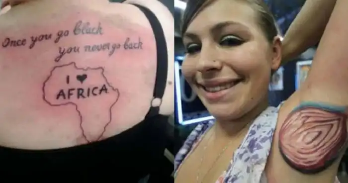 Девушки, никогда не делайте себе таких татуировок!