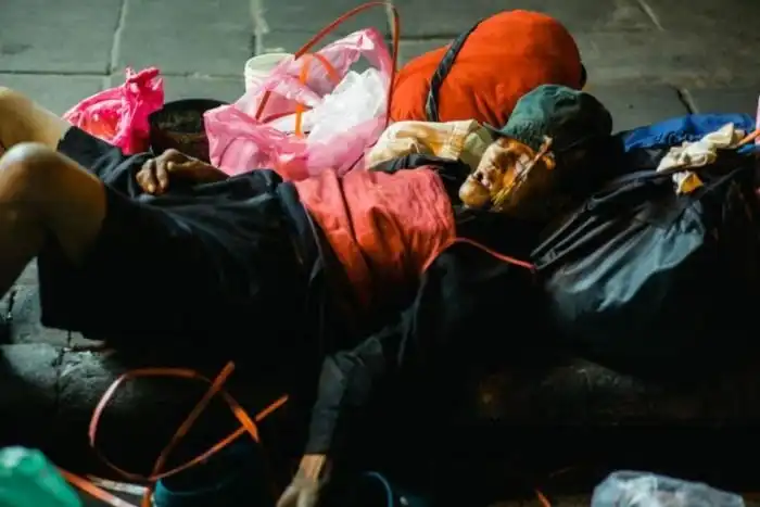 Другая сторона улиц Бангкока