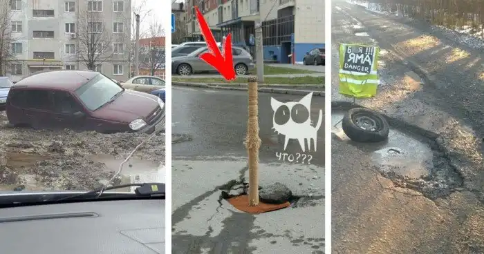 Весенний ремонт дорог: слабоумие и отвага