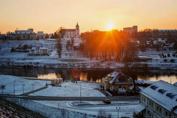 Прогулка по белорусскому Гродно