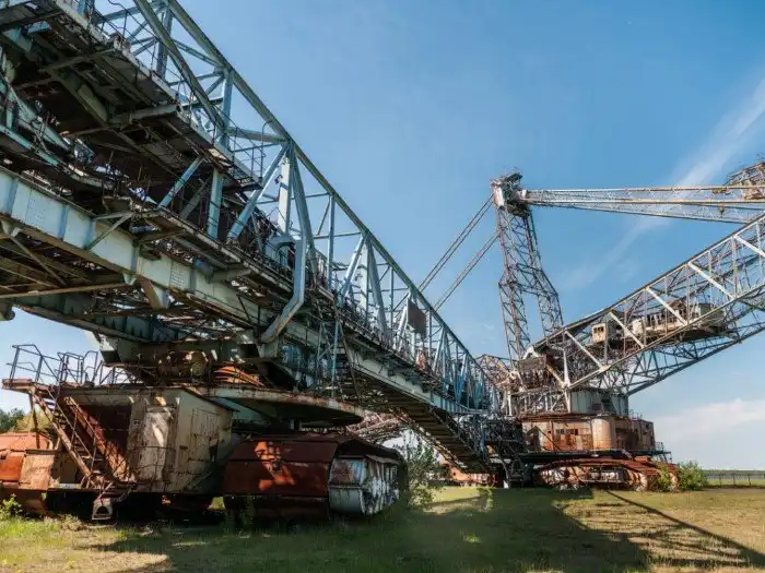 Заброшенный экскаватор Bagger 258