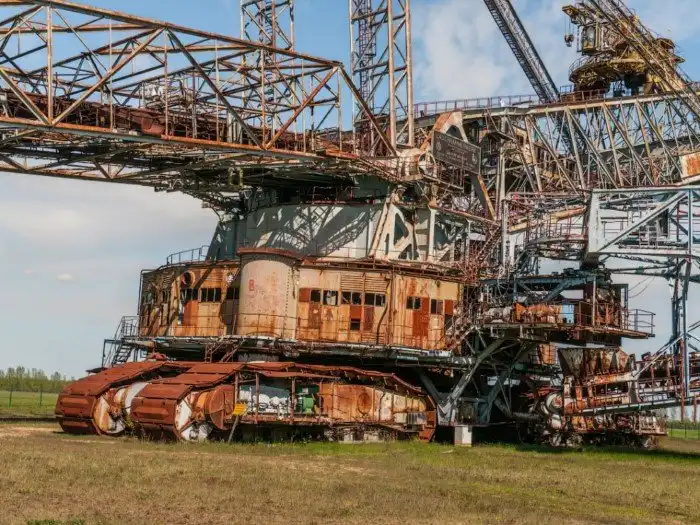 Заброшенный экскаватор Bagger 258