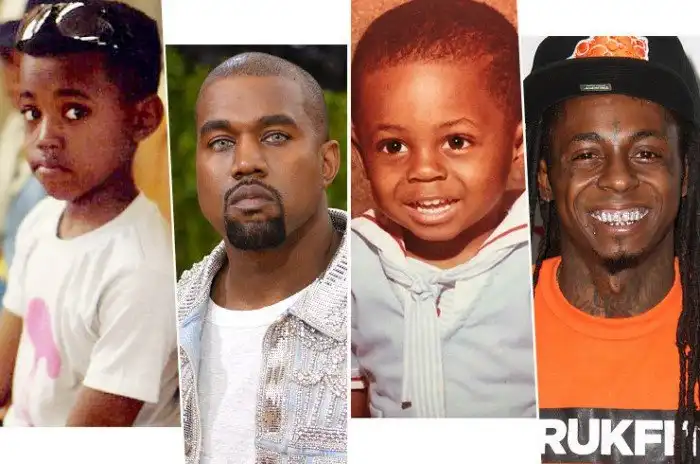 Чернокожие рэперы в юном возрасте