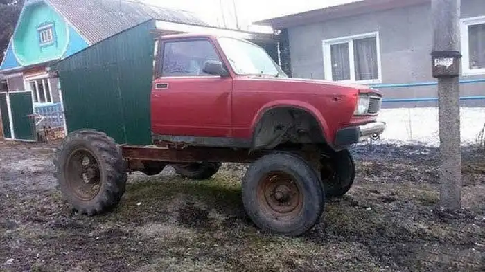 Фото, которые возможно было сделать только в России.