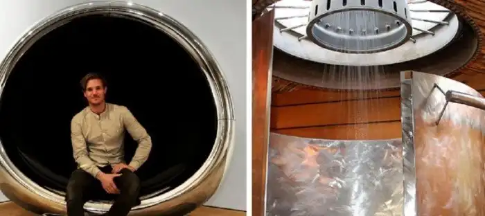 Классная мебель из самолетных деталей