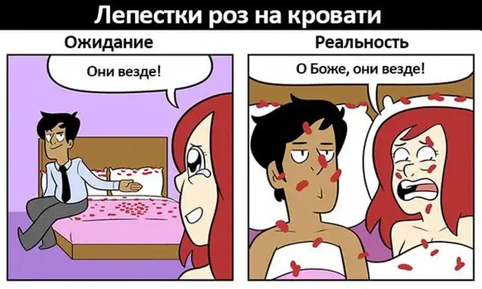 Романтический вечер: ожидание и реальность