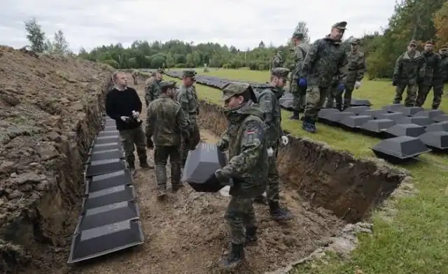Под Санкт-Петербургом перезахоронили останки 1386 немецких солдат