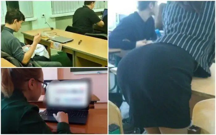 Как-то сразу поучиться захотелось: чем занимаются современные студенты на парах