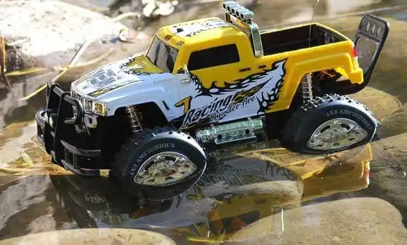 Радиоуправляемые машины-амфибии и квадрокоптеры