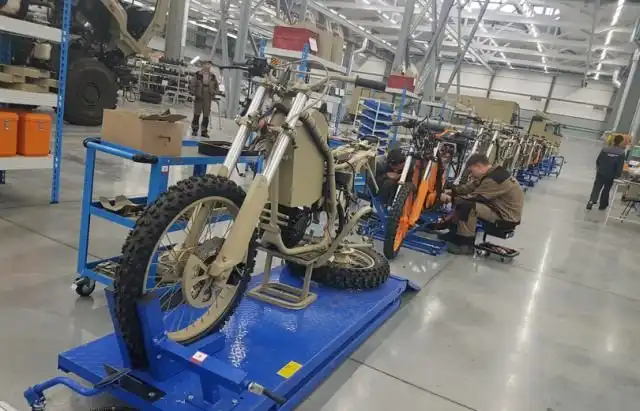 Электрический мотоцикл от концерна «Калашников»