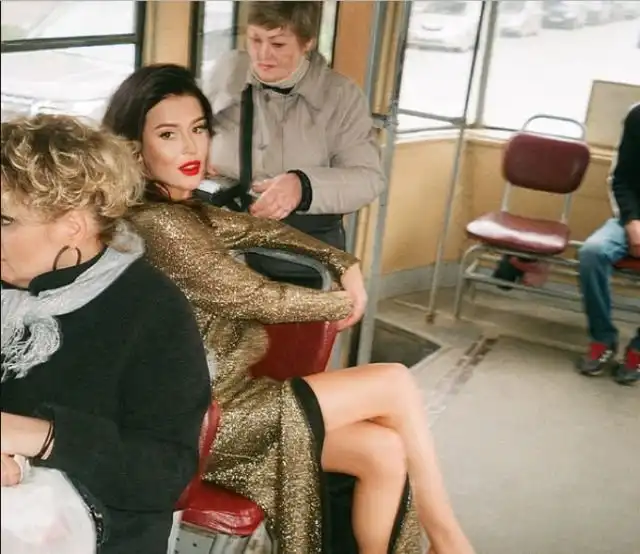 «Мисс Россия-2015» София Никитчук в контрастной фотосессии на улицах Екатеринбурга