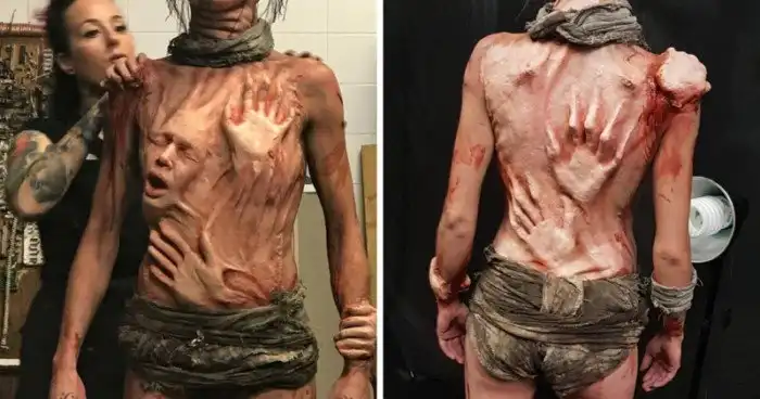 Душа взаперти: ужасающий костюм, вдохновленный психическими расстройствами