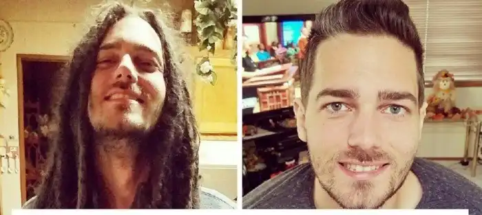 А вы бы узнали этих мужчин после стрижки?