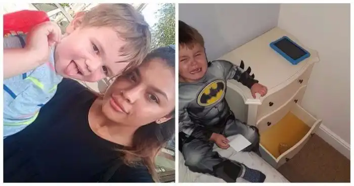 Мальчик неделю писал в ящик комода, а потом попытался обвинить в этом собаку