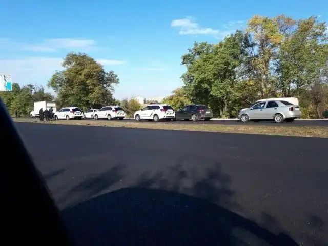 В Запорожье полицейские в первый же день разбили два новых автомобиля Mitsubishi Outlander