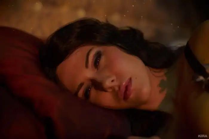 Тина Рыбакова в образе героини «Ведьмака» Йеннифэр из Венгерберга