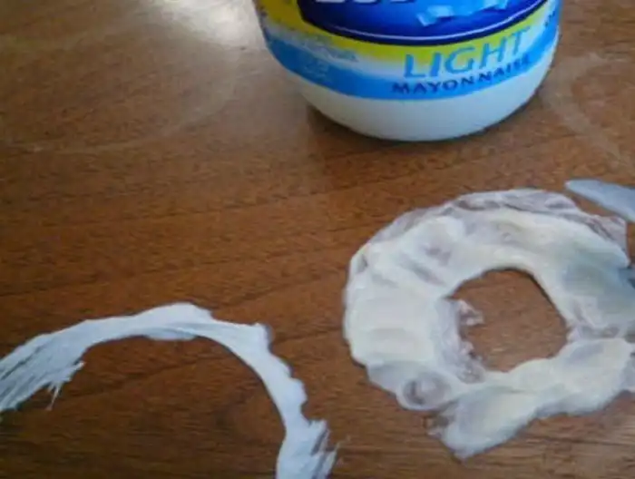 Использование майонеза в быту