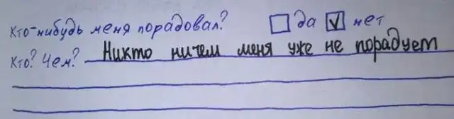 Что пишут дети в дневниках и анкетах