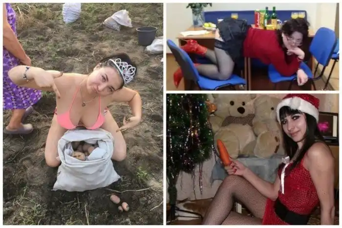 Гламур по-русски: берегите глаза от этой красоты