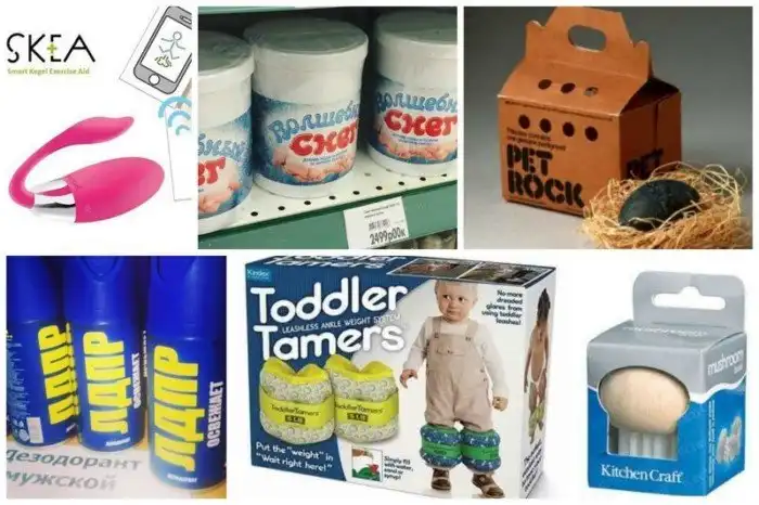 Бесполезные товары, которые никому не нужны, но их покупают